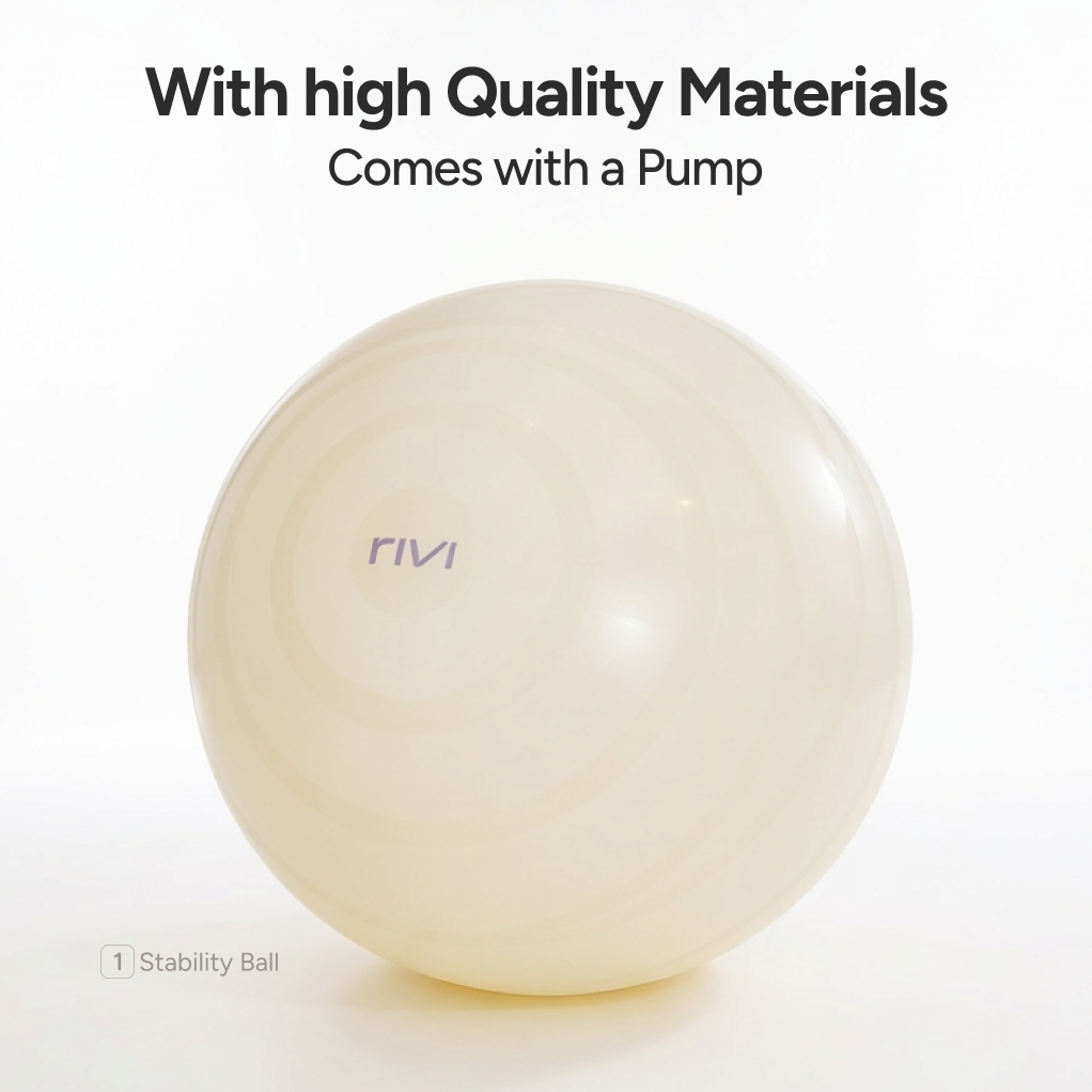 Stability Ball + Pump
